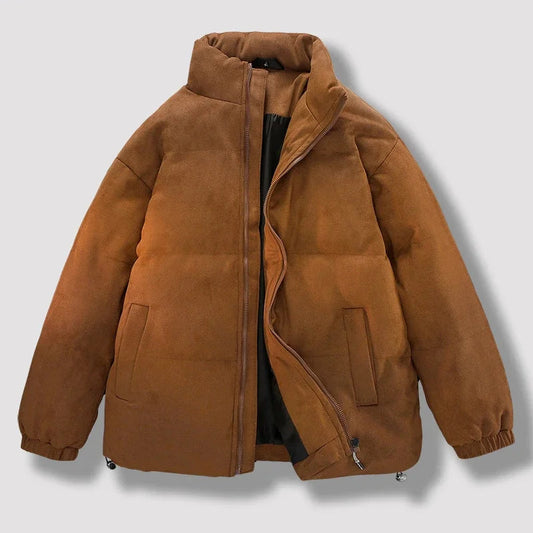 Classic Retro Puffer Jacket for Men