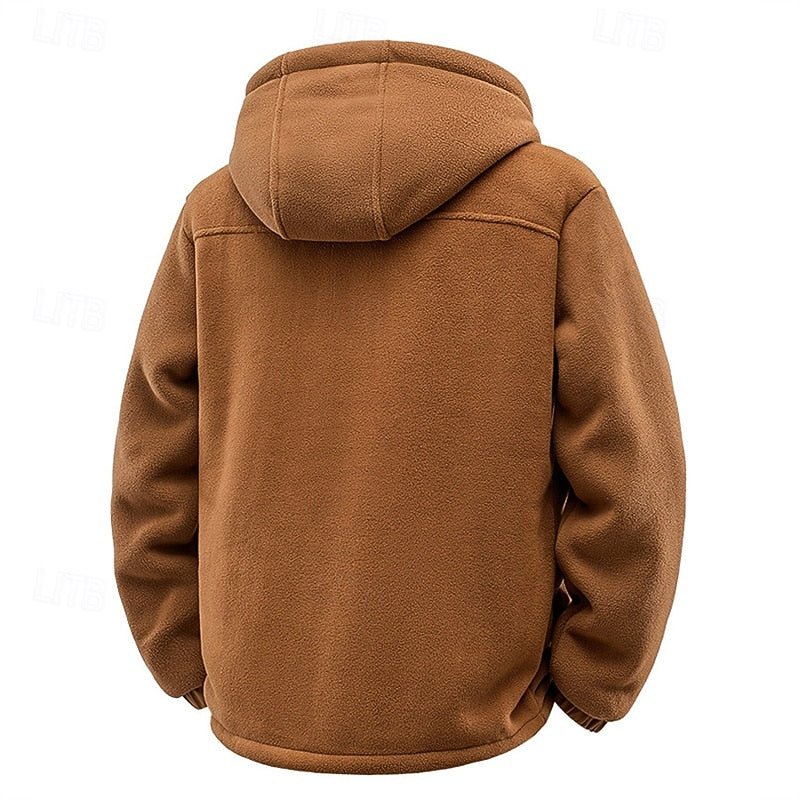 Hooded Zip Jacket With Soft Lining - Harren Cole