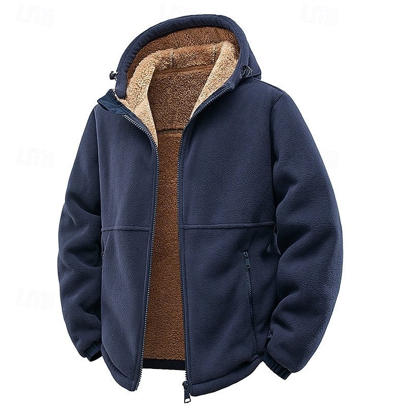 Hooded Zip Jacket With Soft Lining - Harren Cole