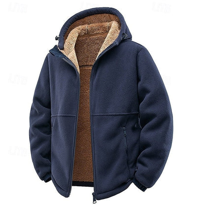 Hooded Zip Jacket With Soft Lining - Harren Cole