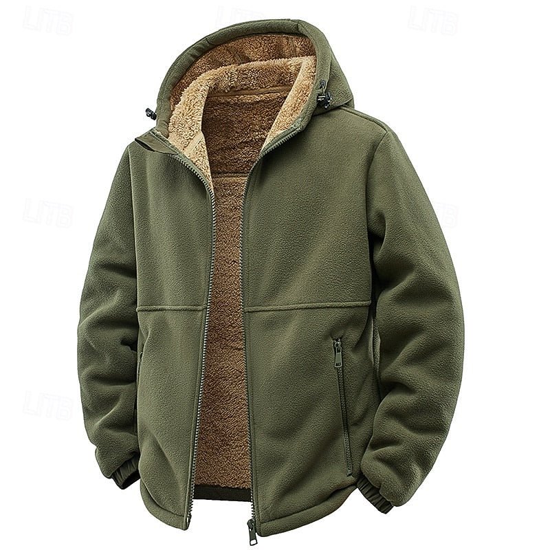 Hooded Zip Jacket With Soft Lining - Harren Cole