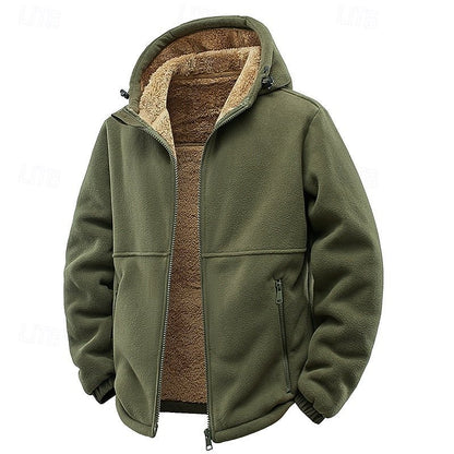 Hooded Zip Jacket With Soft Lining - Harren Cole