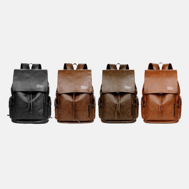 Men's Backpack with USB Charging Port - Harren Cole