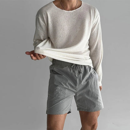 Men's Breathable Knit Shirt Lightweight Comfort Top - Harren Cole