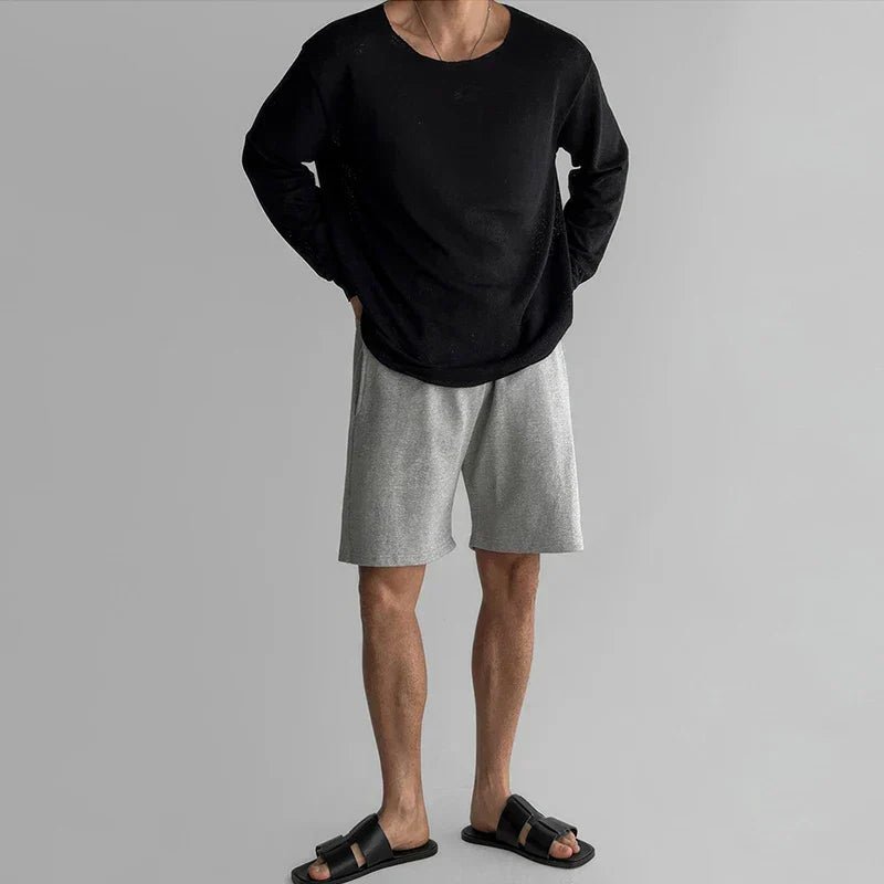 Men's Breathable Knit Shirt Lightweight Comfort Top - Harren Cole