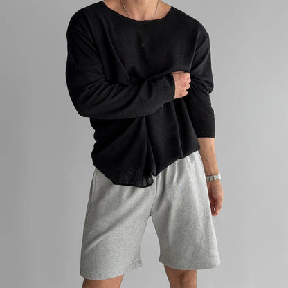 Men's Breathable Knit Shirt Lightweight Comfort Top - Harren Cole