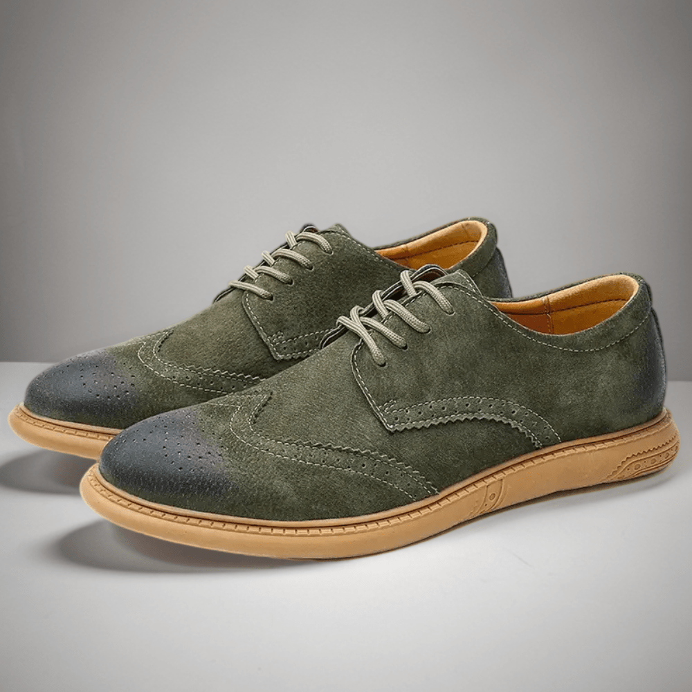 Men's Breathable Oxford Lace - Up Casual and Business Shoes - Harren Cole