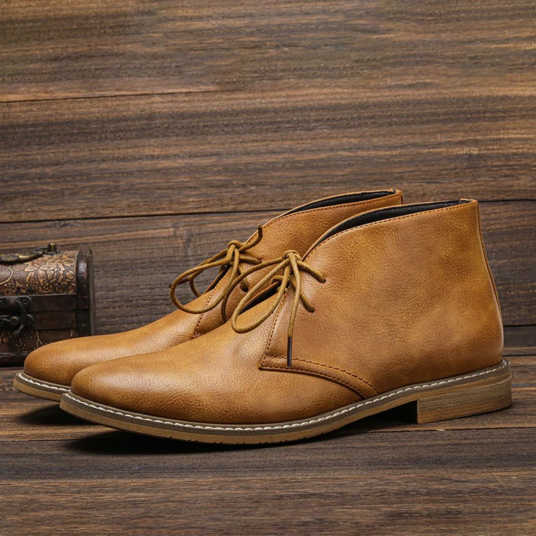 Men's Classic Boots With Sturdy Soles - Harren Cole