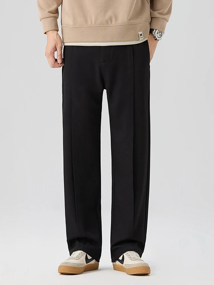 Men's Comfortable Pleated Trousers - Harren Cole