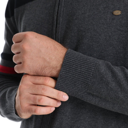 Men's Fashionable Knitted Cardigan Sweater - Harren Cole