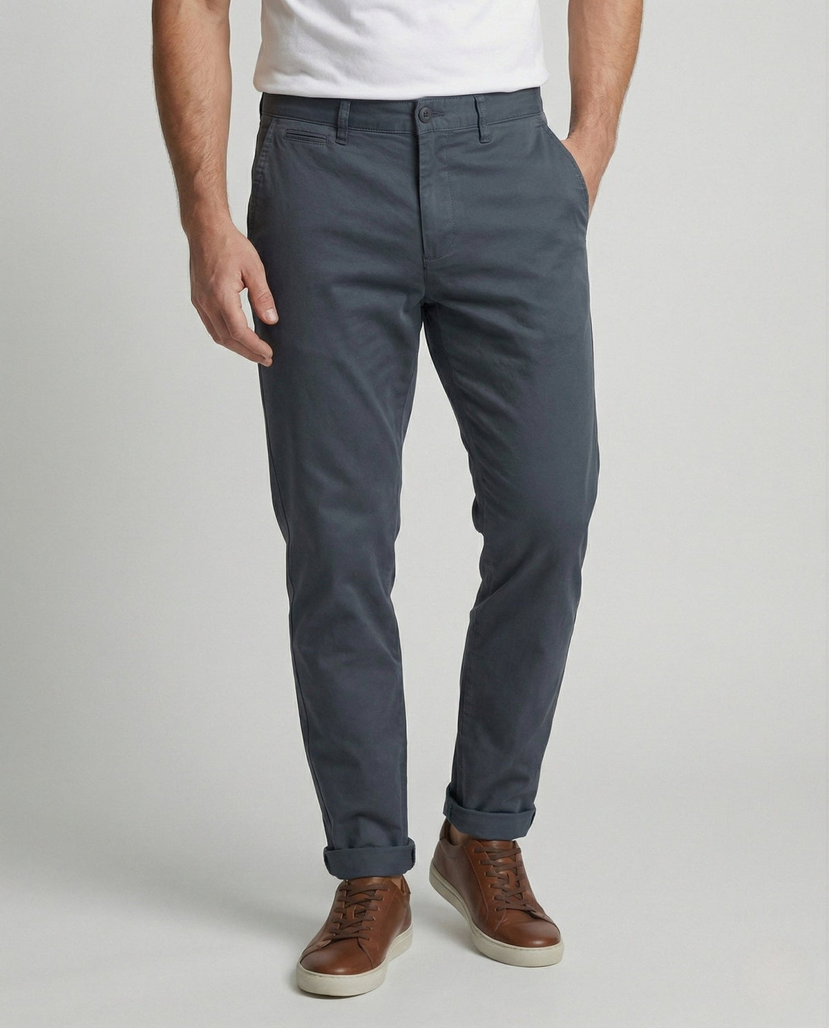 Men's Fleece-Lined Chino Pants - Harren Cole