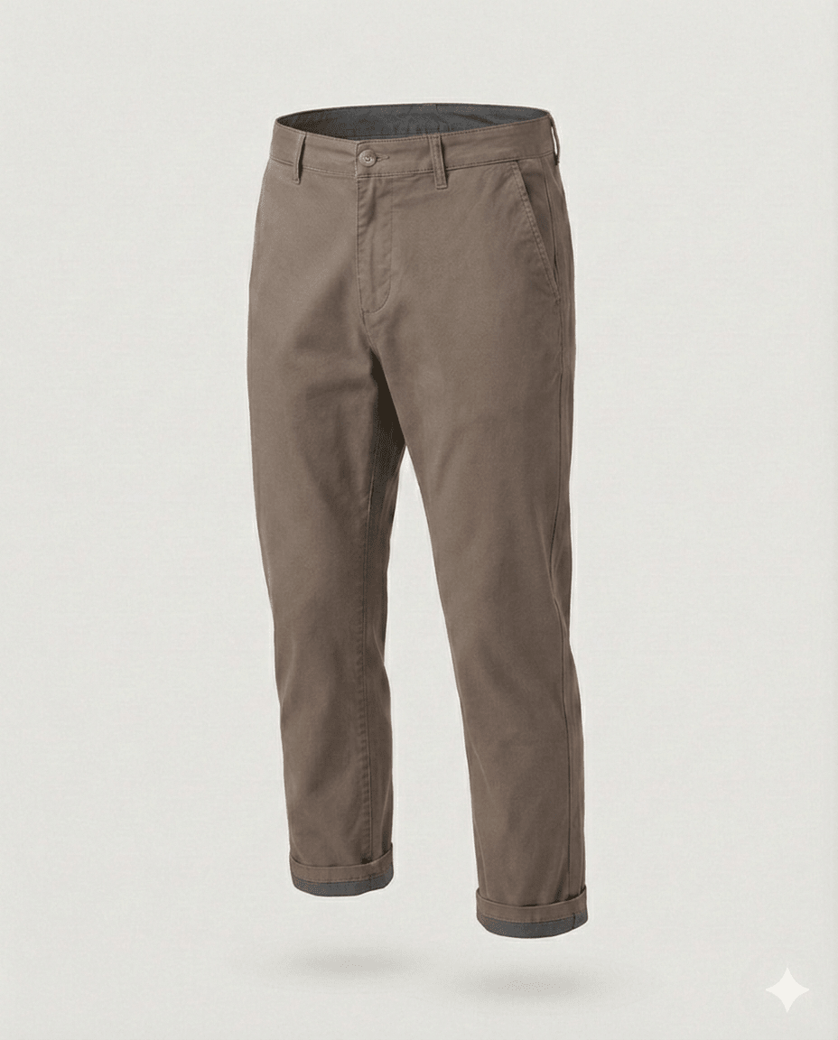 Men's Fleece-Lined Chino Pants - Harren Cole