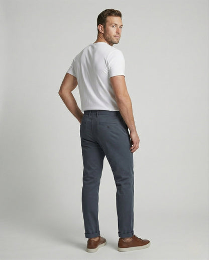 Men's Fleece-Lined Chino Pants - Harren Cole
