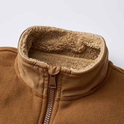 Men’s Fleece Polar Lined Hunting Jacket Multi-Pocket - Harren Cole