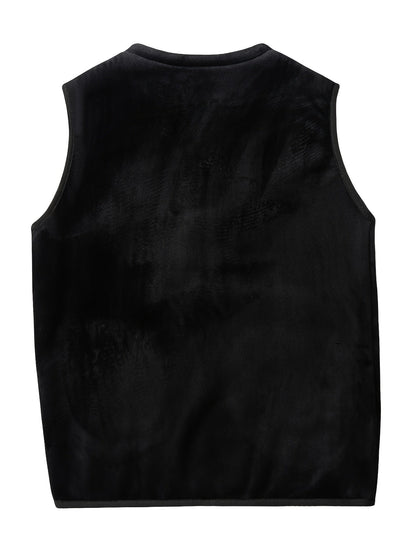 Men's Insulated Outdoor Vest With Zipper - Harren Cole