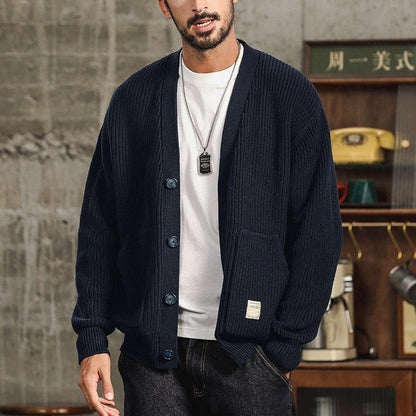 Men’s Knit Cardigan Sweater - Harren Cole