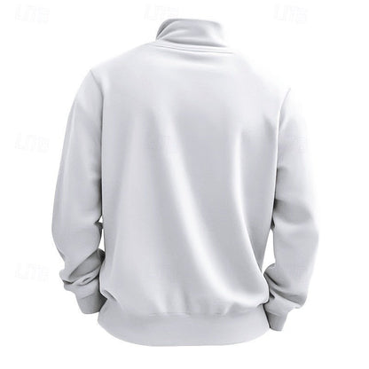 Men's Lightweight Quarter Zip Sweater - Harren Cole