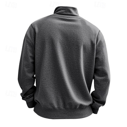 Men's Lightweight Quarter Zip Sweater - Harren Cole