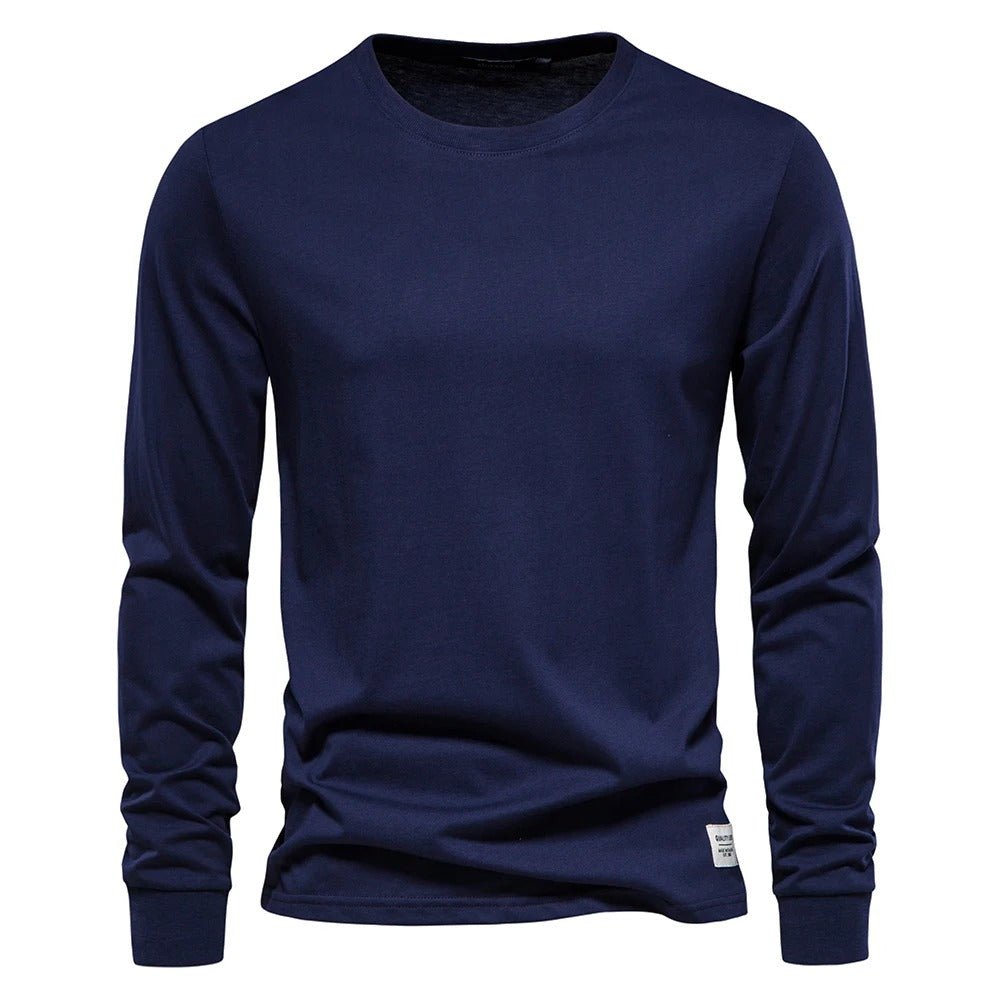 Men's Long Sleeve Crew Neck Shirt - Harren Cole