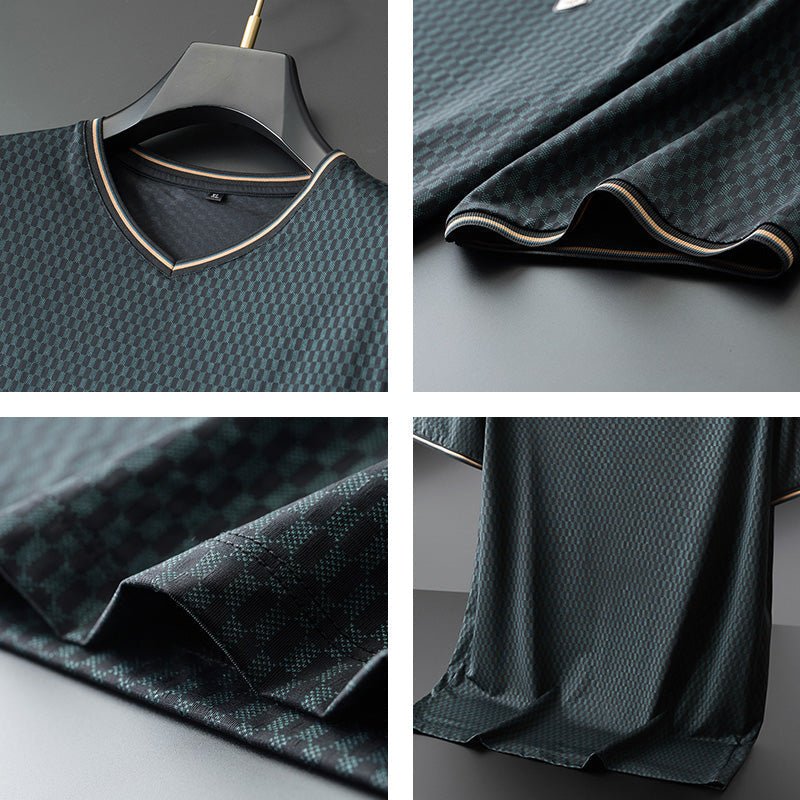 Men's Luxurious Crew Neck T-Shirt - Harren Cole