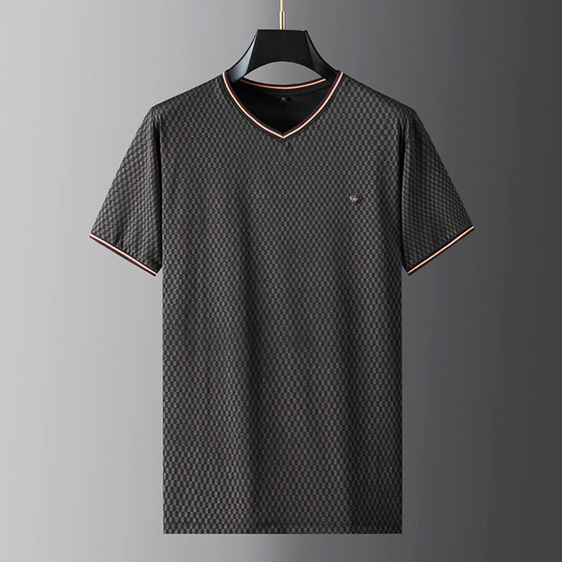 Men's Luxurious Crew Neck T-Shirt - Harren Cole