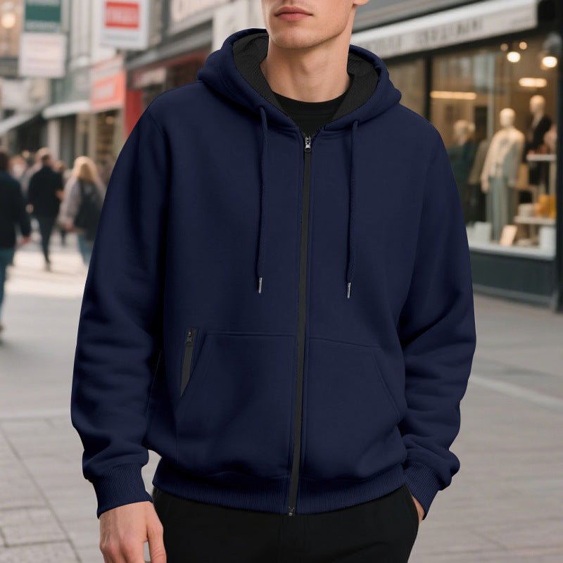 Men's Oversized Full Zip Hoodie - Harren Cole