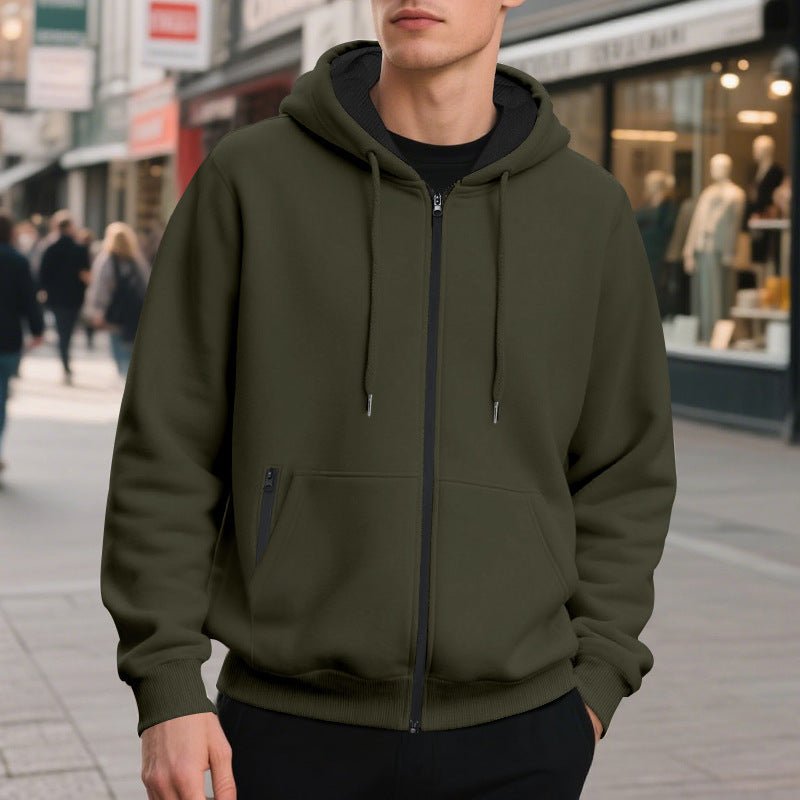 Men's Oversized Full Zip Hoodie - Harren Cole