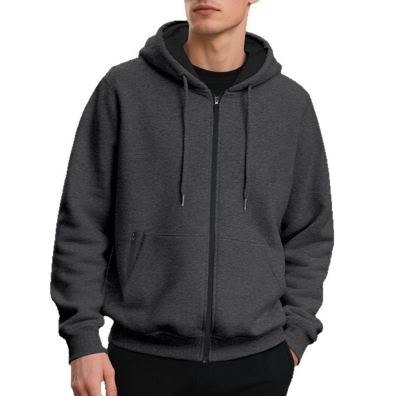 Men's Oversized Full Zip Hoodie - Harren Cole