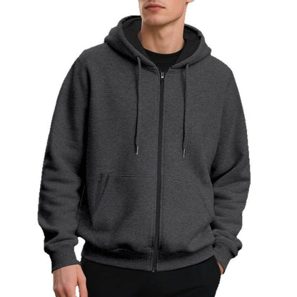 Men's Oversized Full Zip Hoodie - Harren Cole