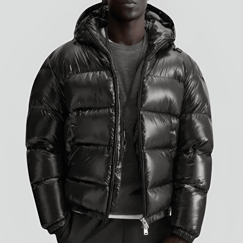 Men's Quilted Hooded Winter Jacket - Harren Cole