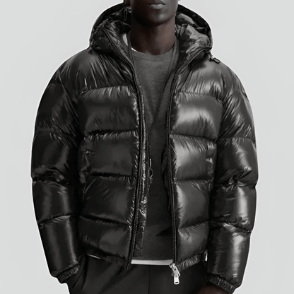 Men's Quilted Hooded Winter Jacket - Harren Cole