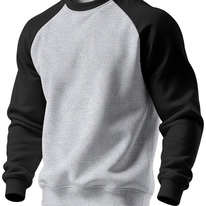Men's Relaxed Fit Raglan Sweatshirt - Harren Cole