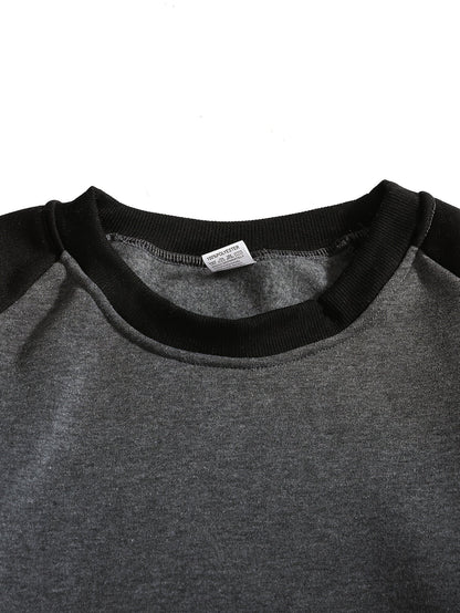 Men's Relaxed Fit Raglan Sweatshirt - Harren Cole