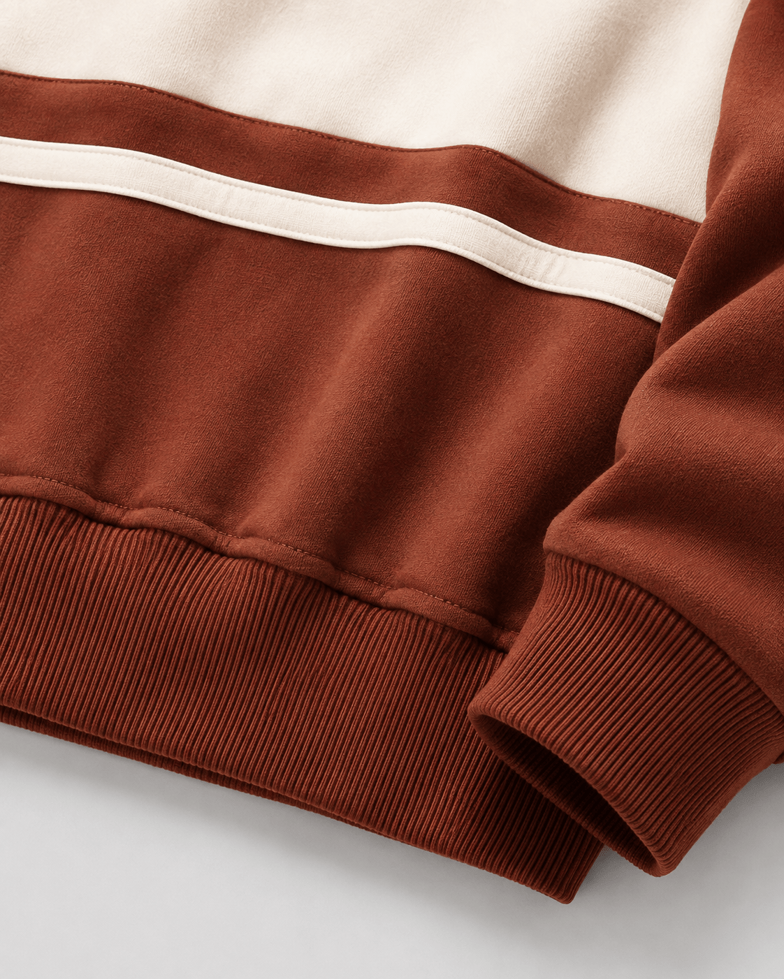 Men's Rugby Polo Sweater Color Block Relaxed Fit - Harren Cole