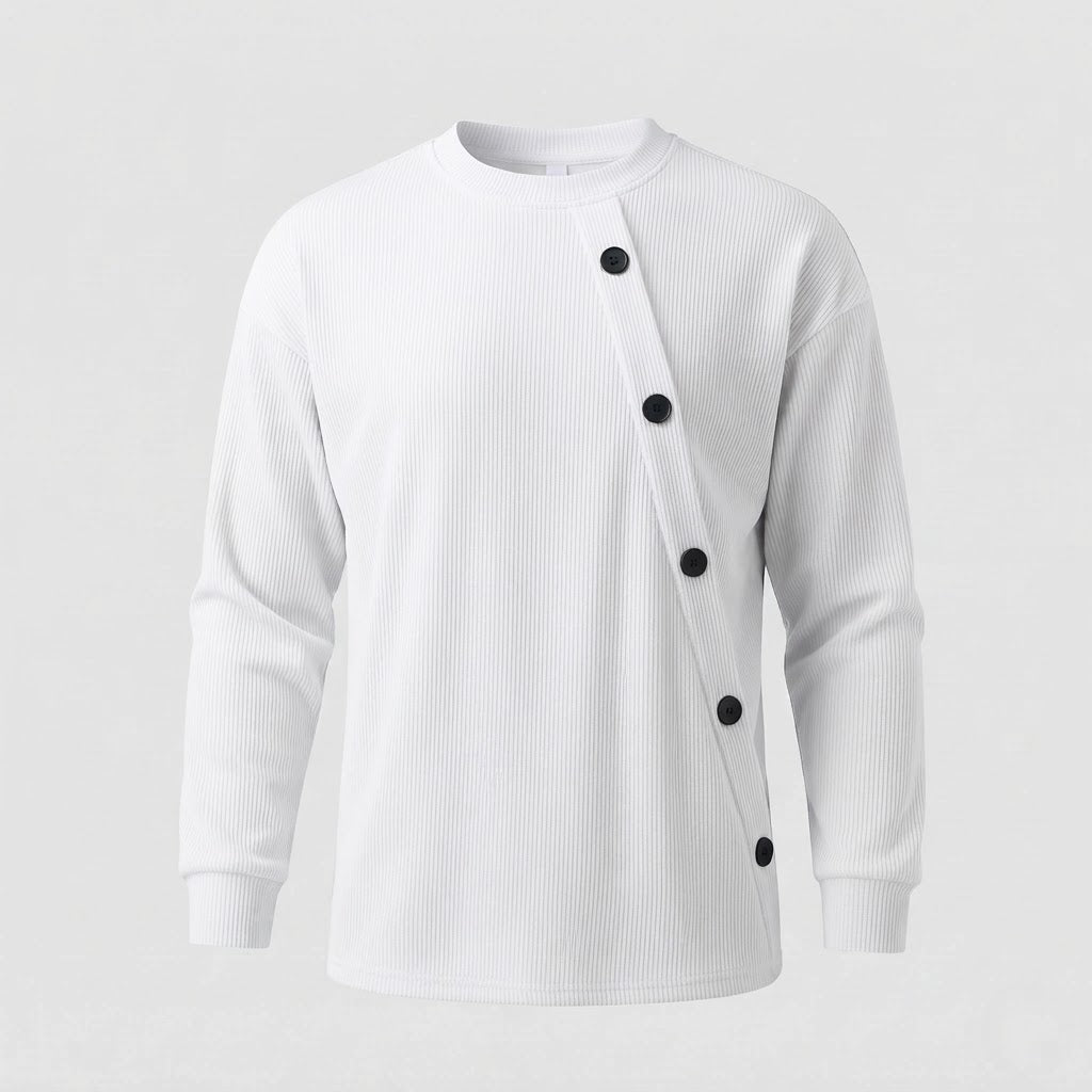 Men's Scarf-Sleeve Shirt Modern Design - Harren Cole