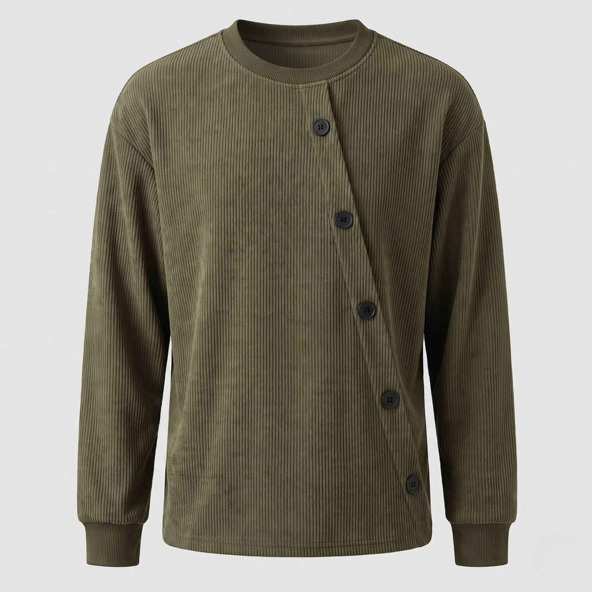 Men's Scarf-Sleeve Shirt Modern Design - Harren Cole