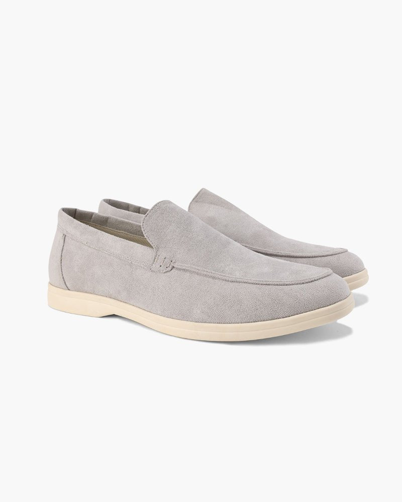 Men's Suede Loafers Slip - On Business Shoes - Harren Cole