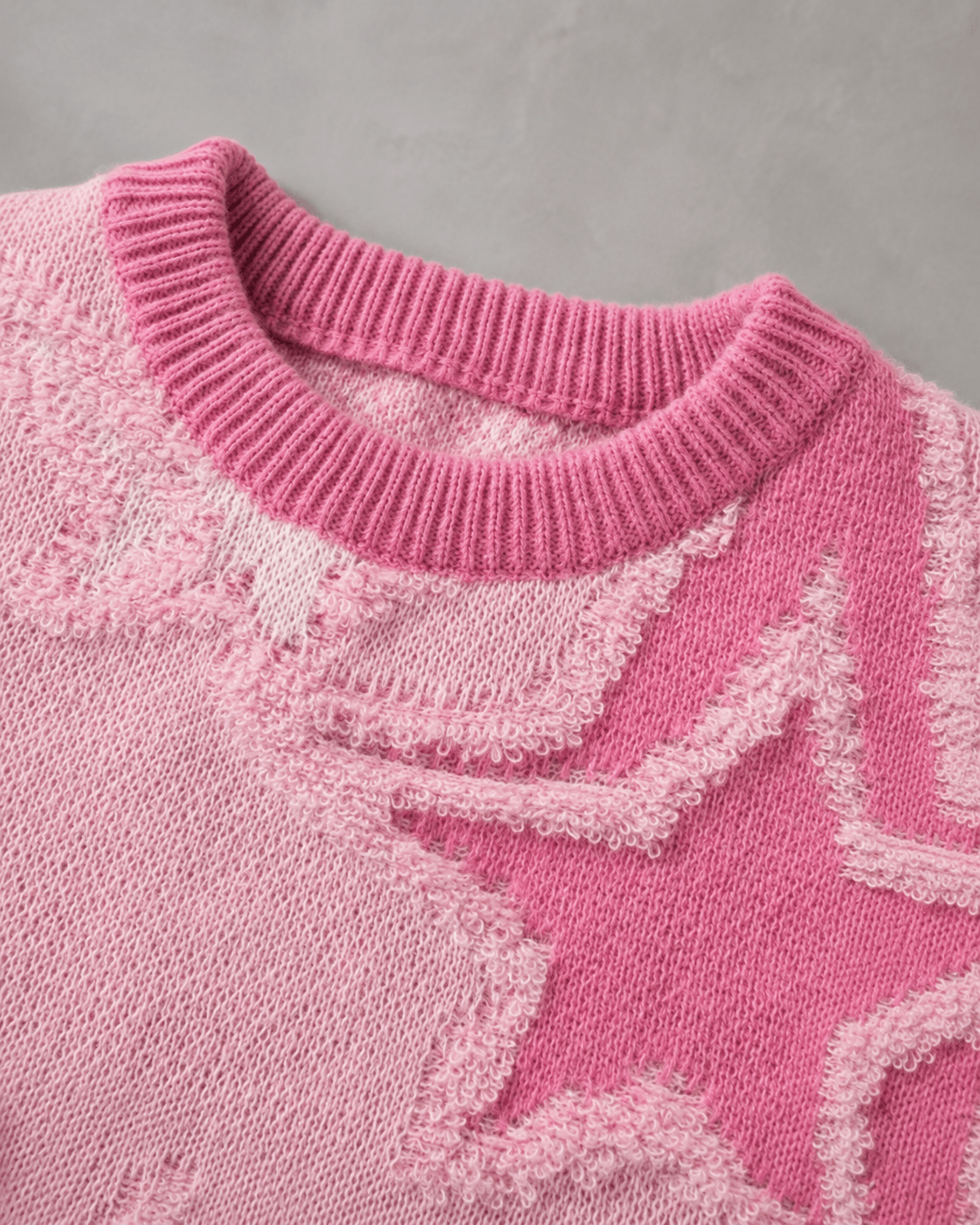 Men's Textured Star Knit Sweater Relaxed Fit - Harren Cole