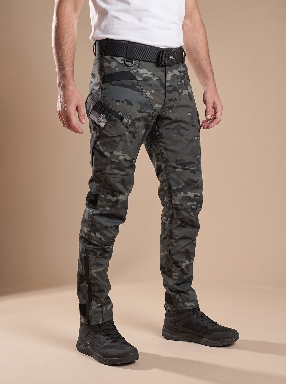 Men's Water-Resistant Tactical Cargo Pants - Harren Cole