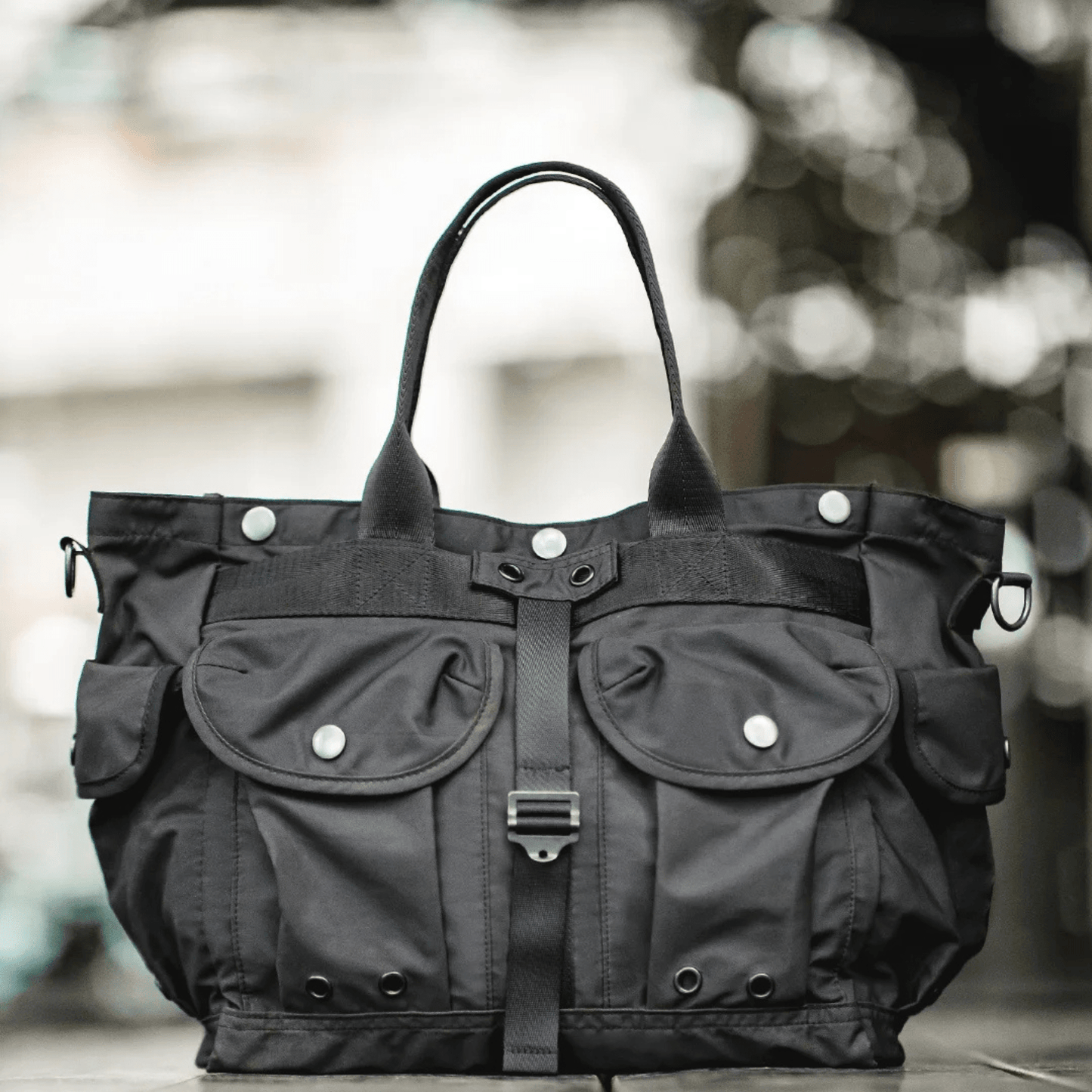 Military - Inspired Utility Shoulder Bag - Harren Cole