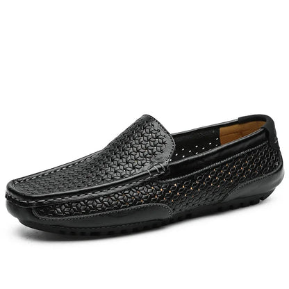 Modern Loafers With Cushioned Supportive Footbed - Harren Cole