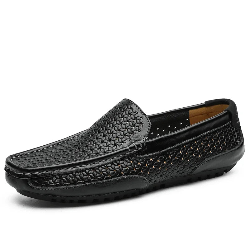 Modern Loafers With Cushioned Supportive Footbed - Harren Cole