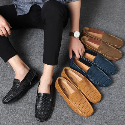 Modern Loafers With Cushioned Supportive Footbed - Harren Cole