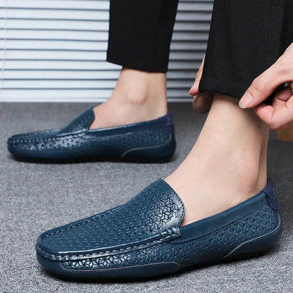 Modern Loafers With Cushioned Supportive Footbed - Harren Cole