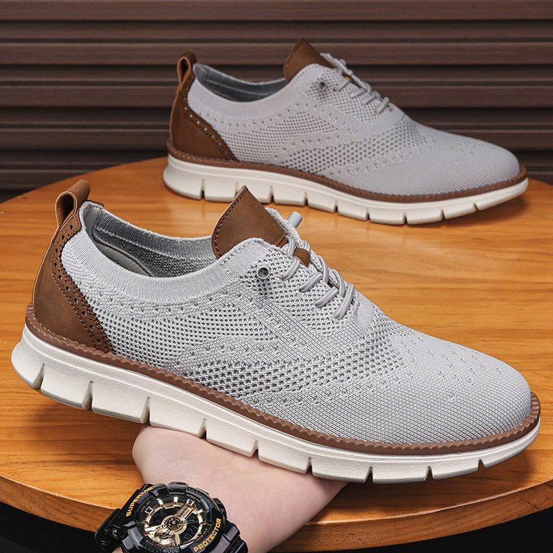 Orthopedic Breathable Mesh Oxford Sneakers - Harren Cole
