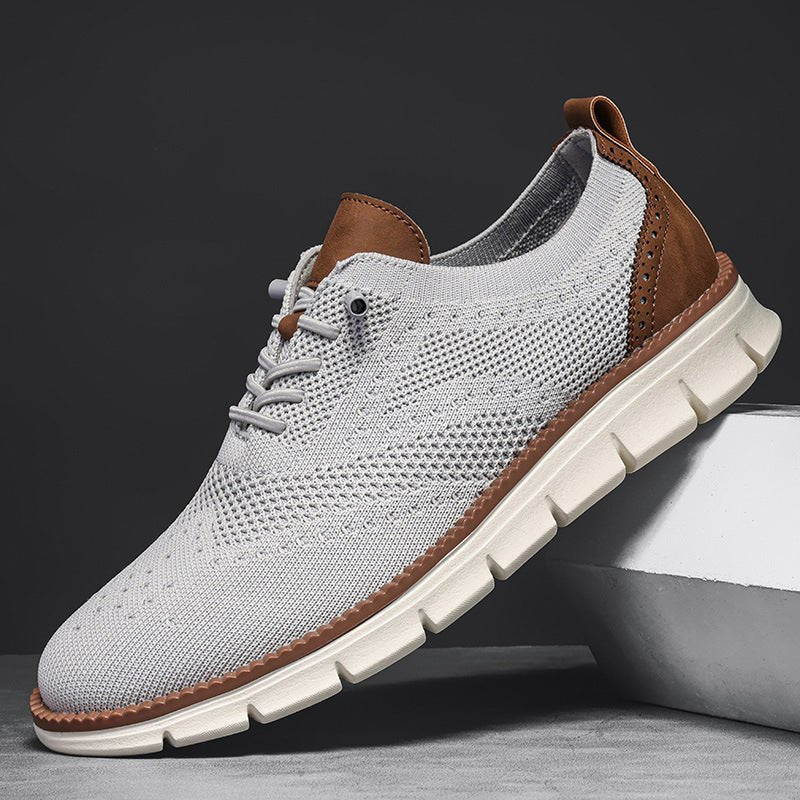 Orthopedic Breathable Mesh Oxford Sneakers - Harren Cole