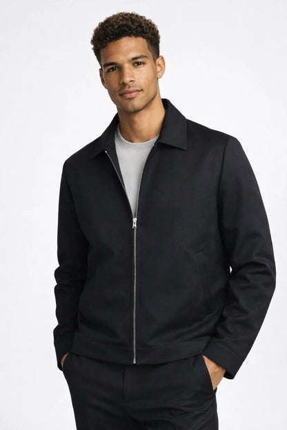 Padded Longline Button Front Coat - Harren Cole