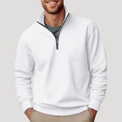 Men's Classic Quarter-Zip Sweater