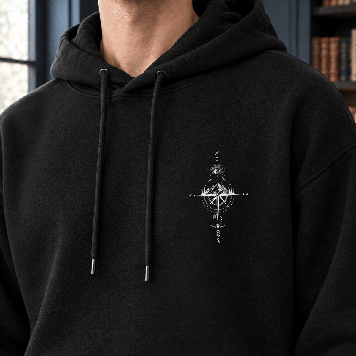 Relaxed Graphic Pullover Hoodie - Harren Cole