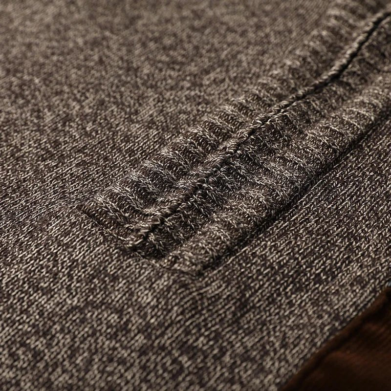 Ribbed Knit Relaxed Cardigan With Pockets - Harren Cole